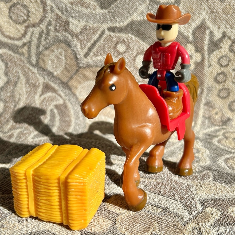 4/$20 Horse, Cowboy Farmer & Hay by Member’s Mark Sam’S Club.